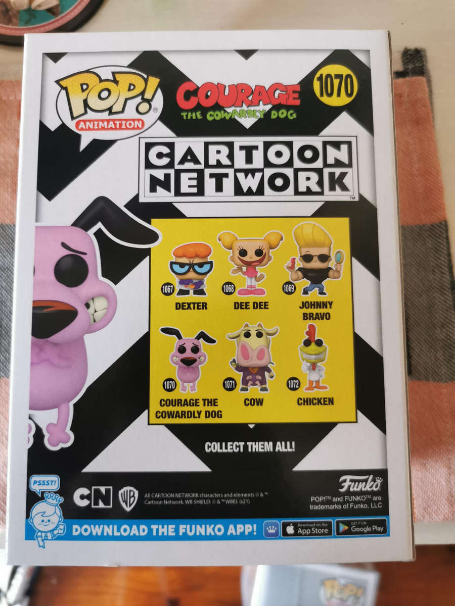 Courage The Cowardly dog Cartoon Network Funko pop