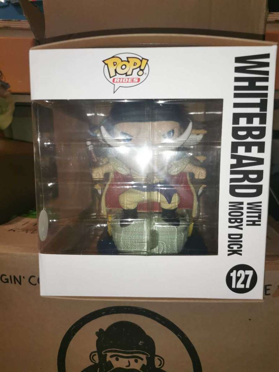 Whitebeard with Moby Dick One Piece Funko Pop exclusive ride