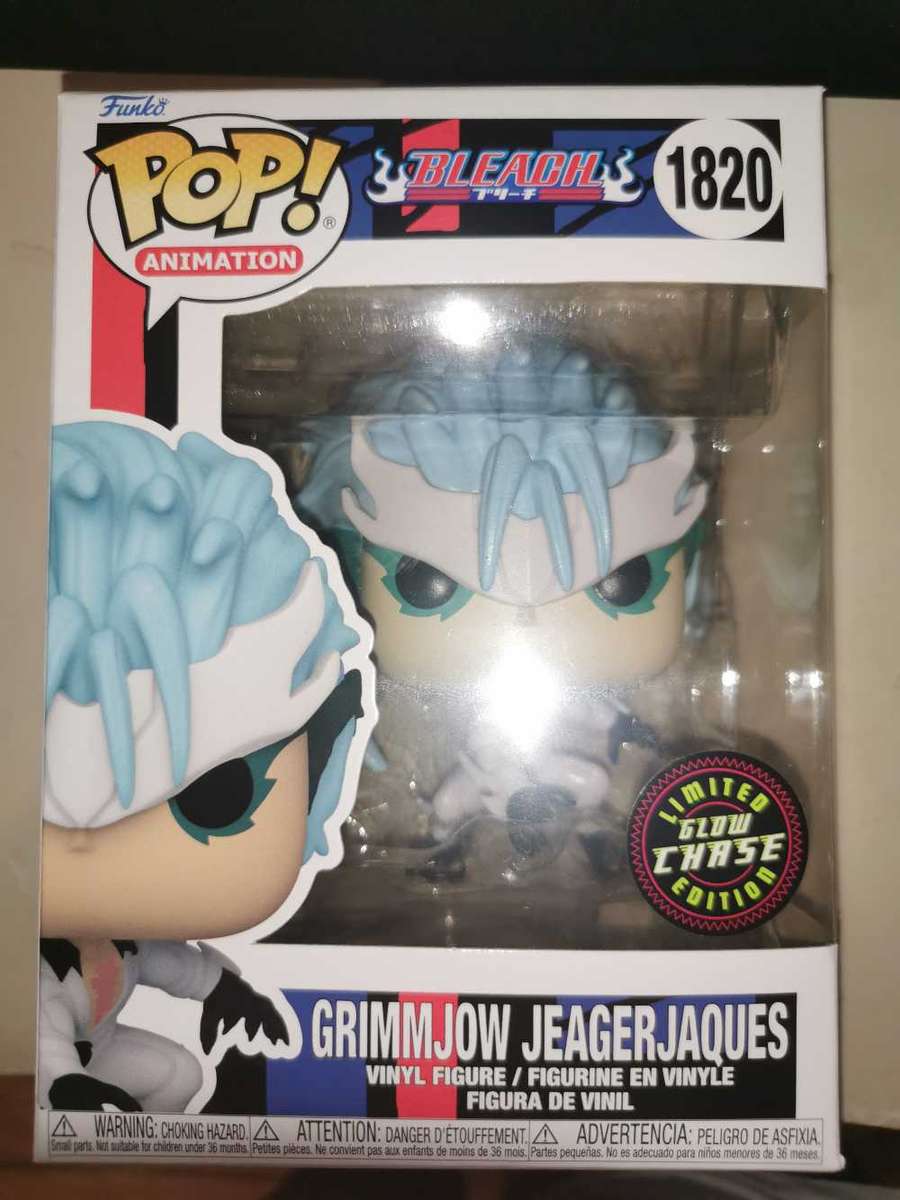 Grimmjow Bleach Limited Edition Glow Chase Funko Pop