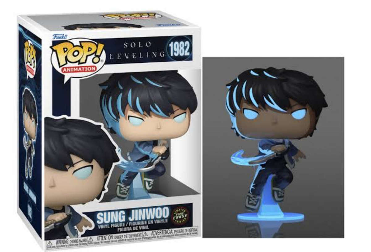Sung Jinwoo Solo leveling Funko Limited Limited Edition Glow Chase