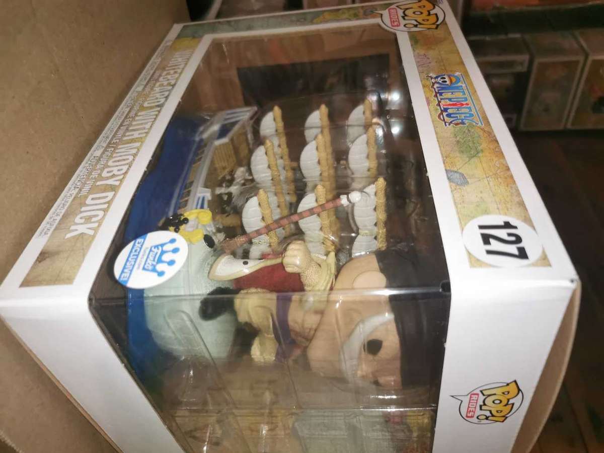 Whitebeard with Moby Dick One Piece Funko Pop exclusive ride