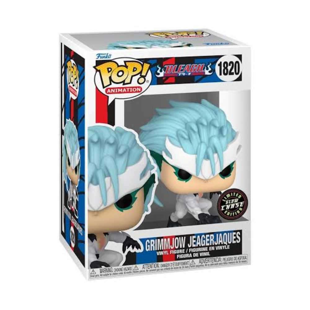 Grimmjow Bleach Limited Edition Glow Chase Funko Pop