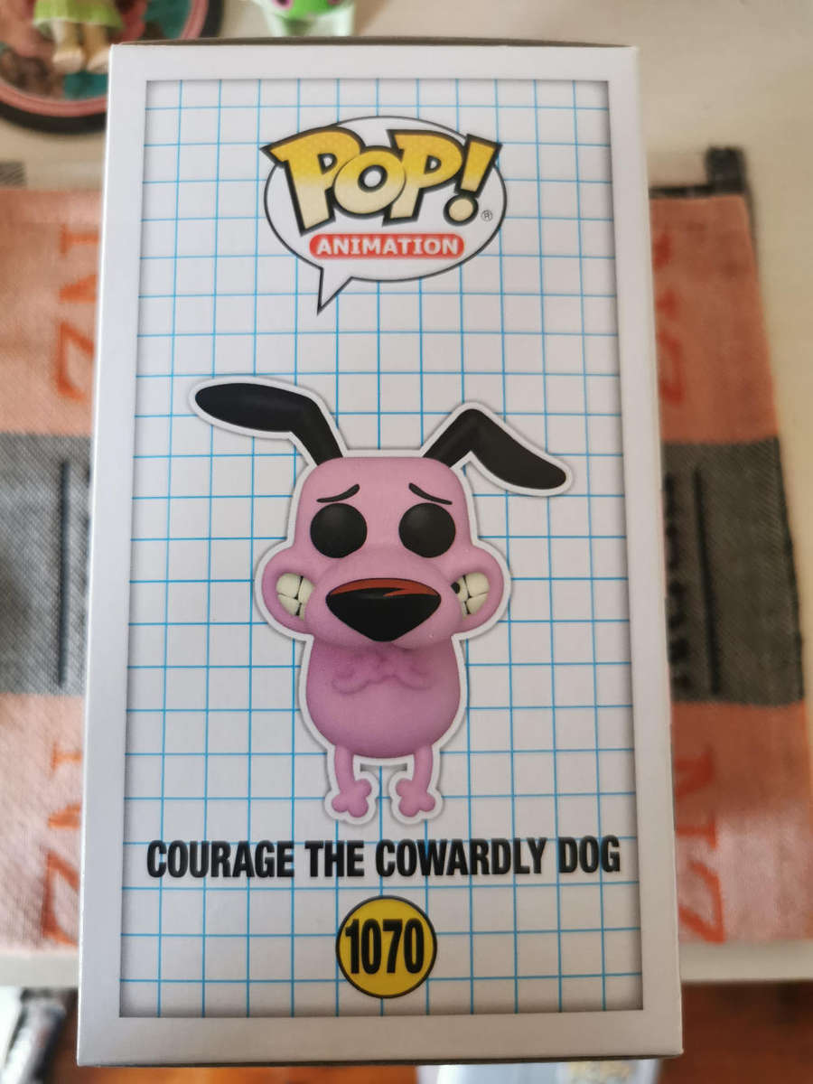 Courage The Cowardly dog Cartoon Network Funko pop