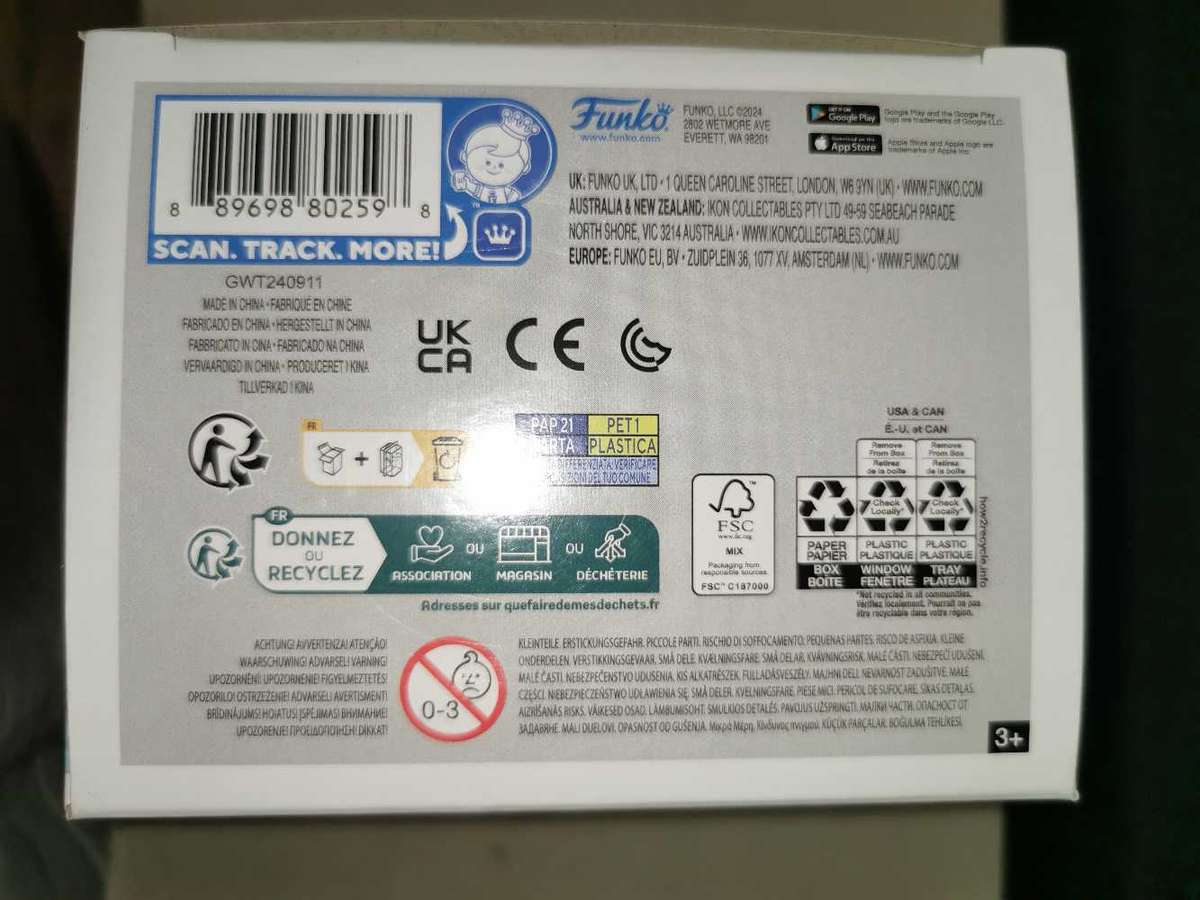 Grimmjow Bleach Limited Edition Glow Chase Funko Pop