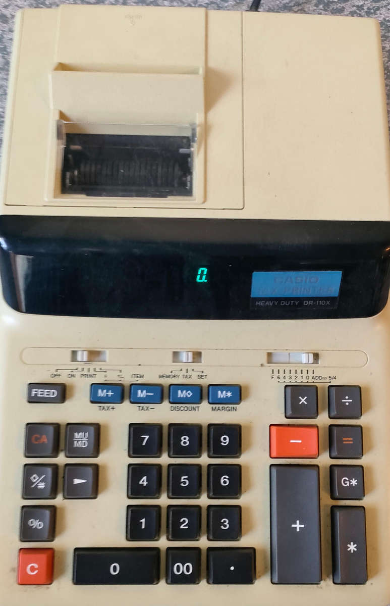 Vintage Casio Calculator