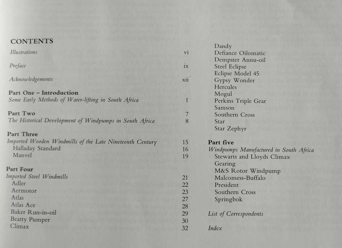 Windpumps in South Africa