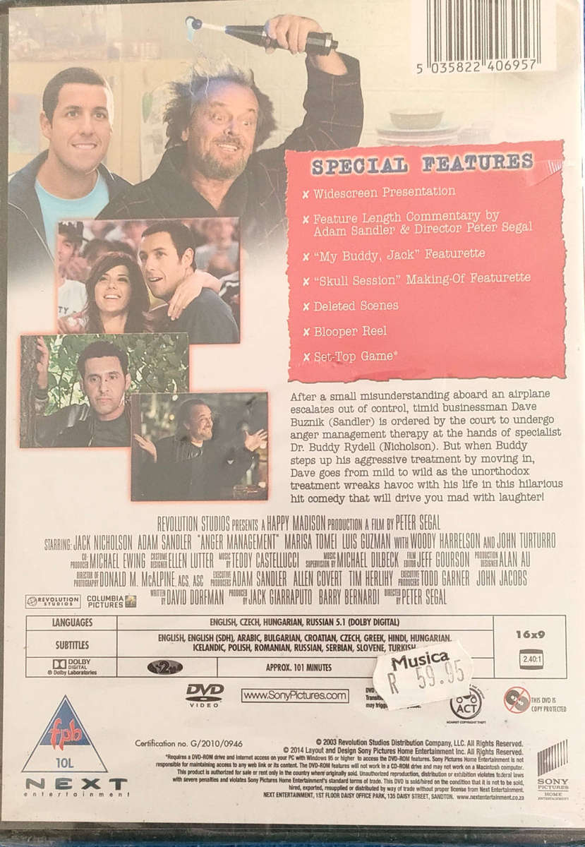 Anger Management - DVD