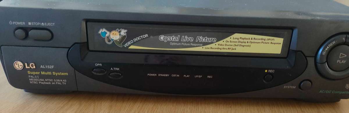 LG VHS Video Player