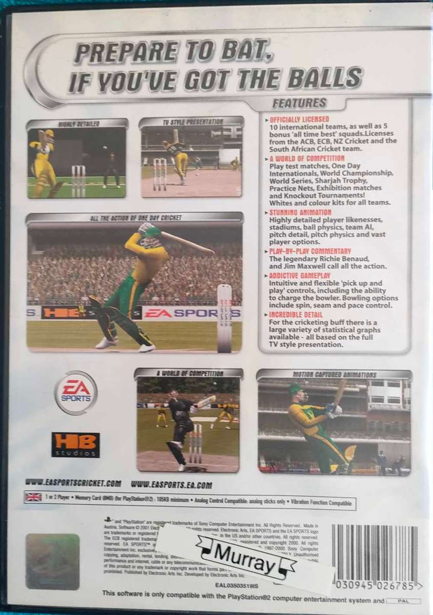 Cricket 2002 - Playstation 2