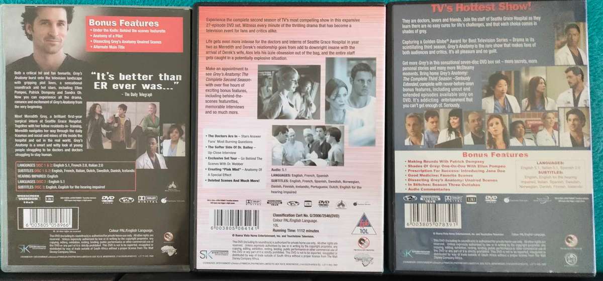 Grey's Anatomy - DVD SET 7 Seasons