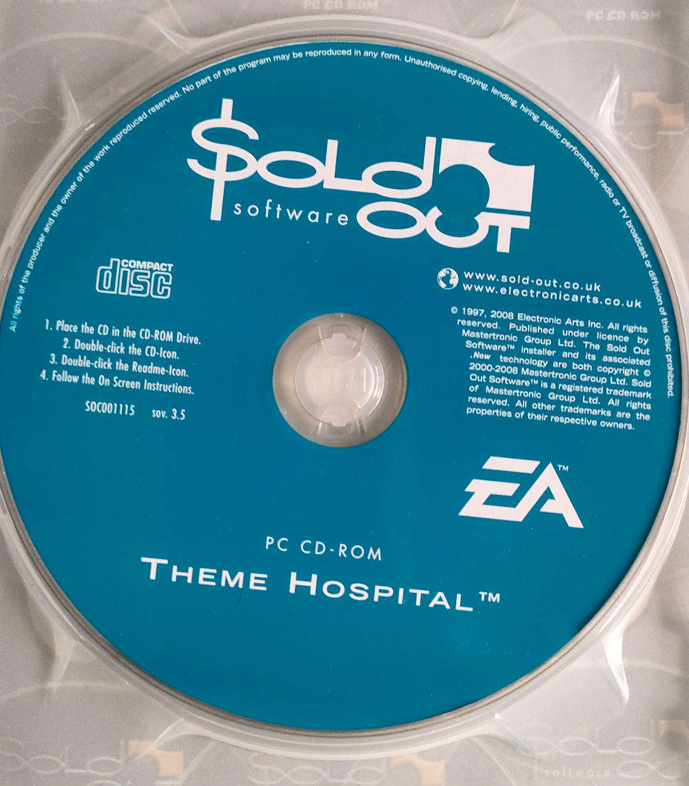 Theme Hospital - Pc Game