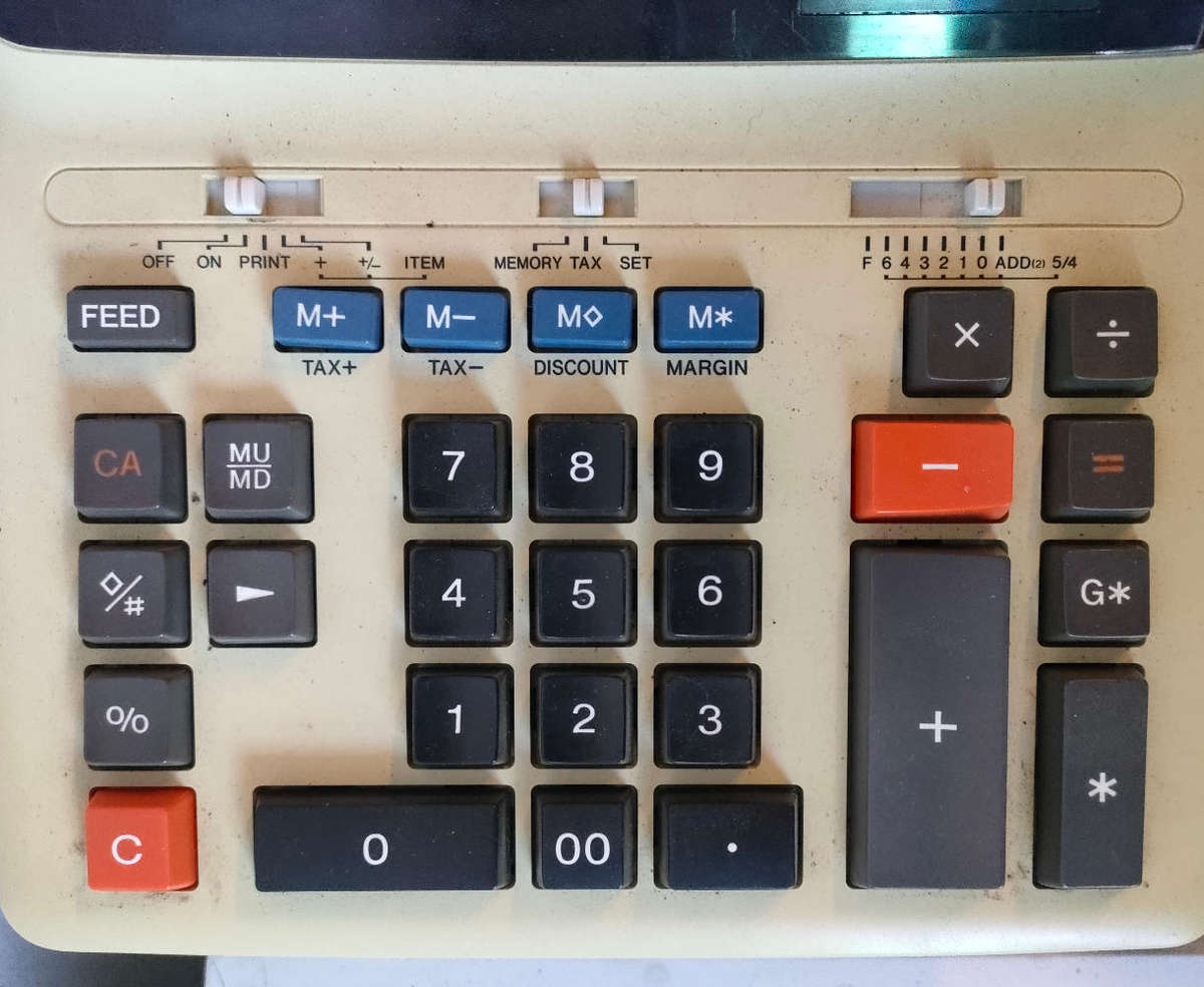 Vintage Casio Calculator