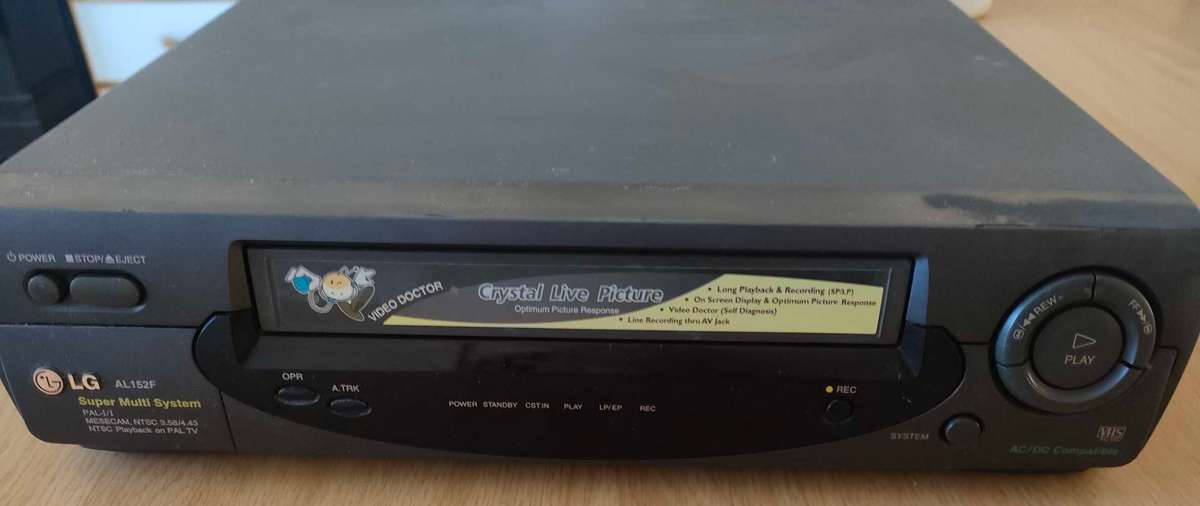 LG VHS Video Player