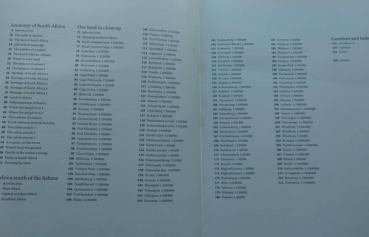 Readers Digest Atlas of Southern Africa