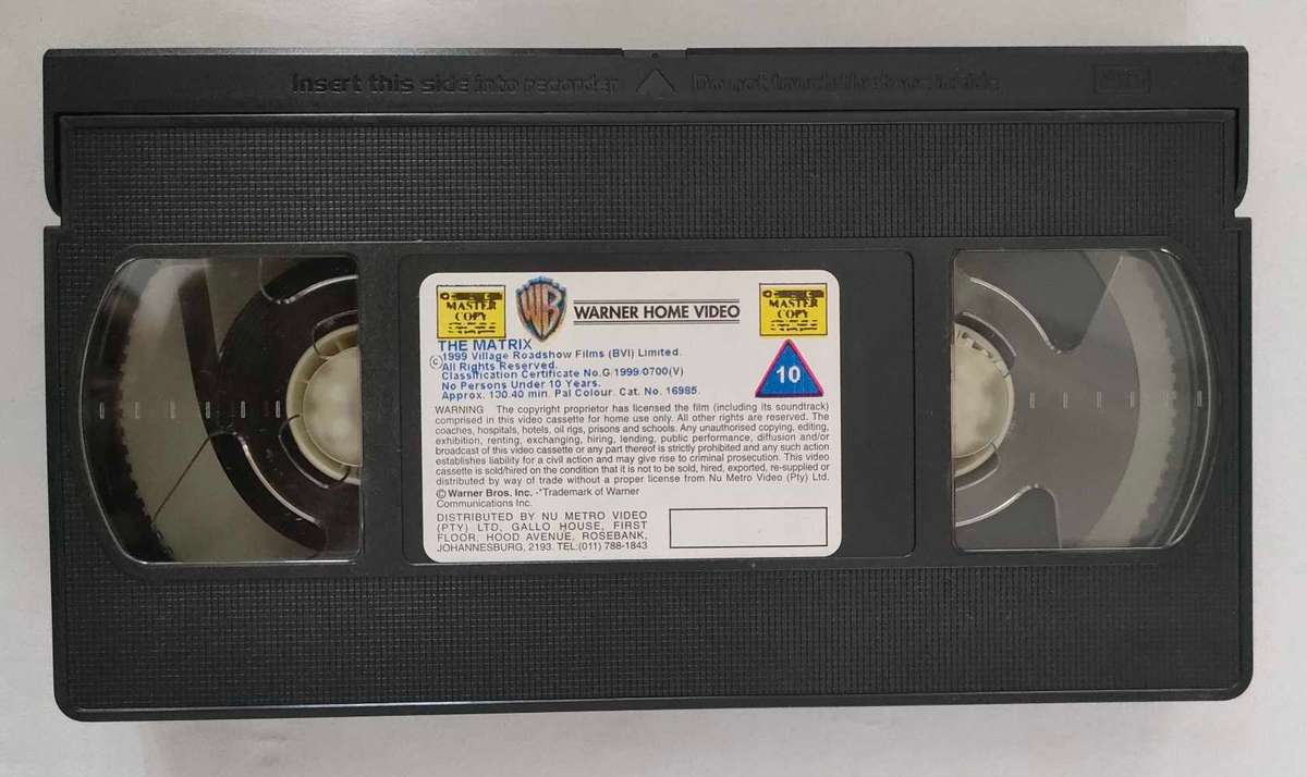 The Matrix -VHS Video