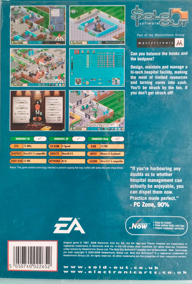 Theme Hospital - Pc Game