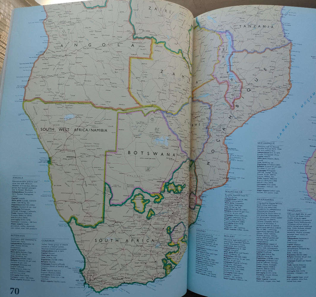Readers Digest Atlas of Southern Africa