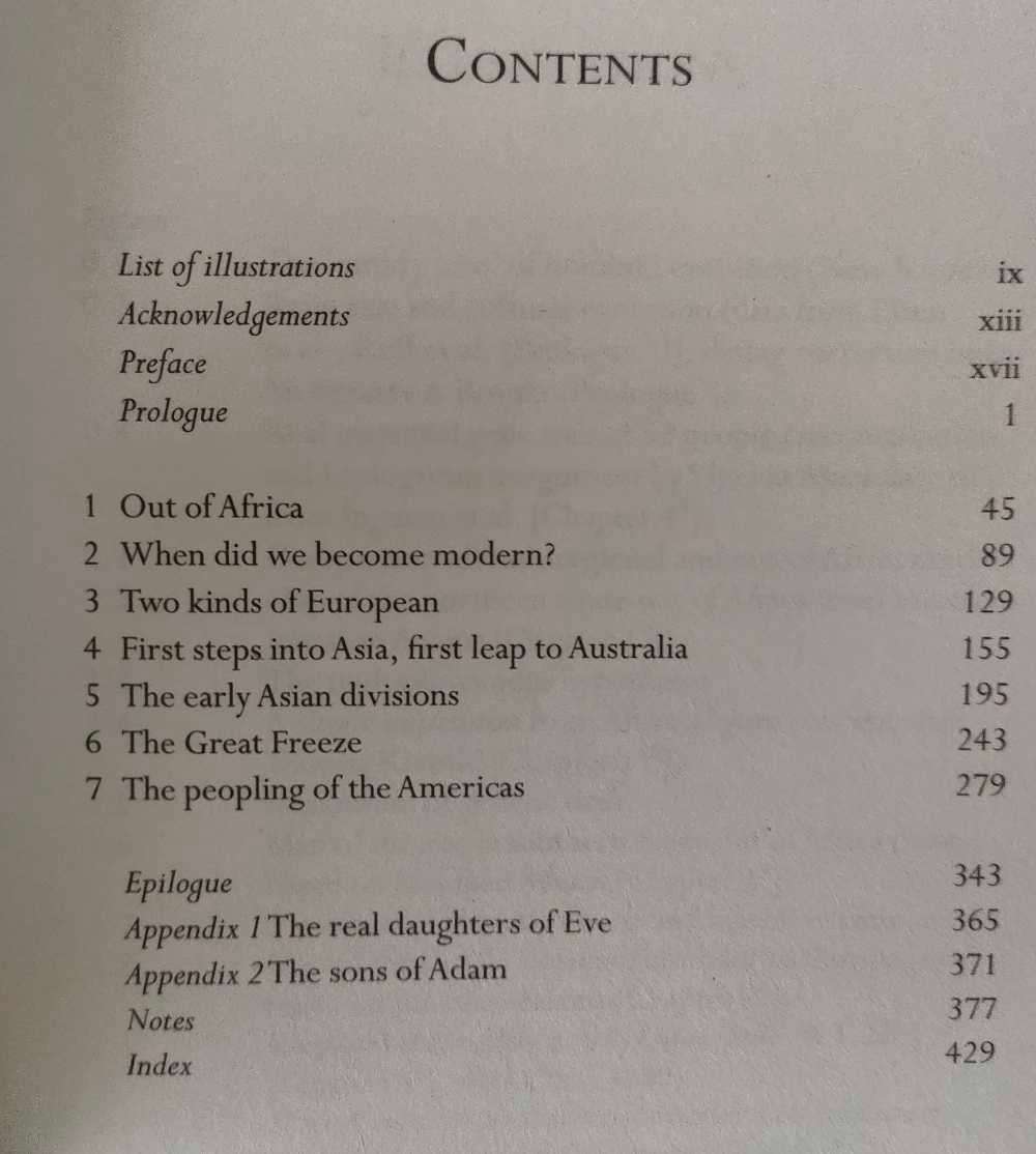 Out of Africa's Eden