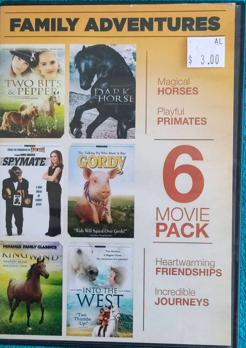 Family Adventures - 6 Movie Pack