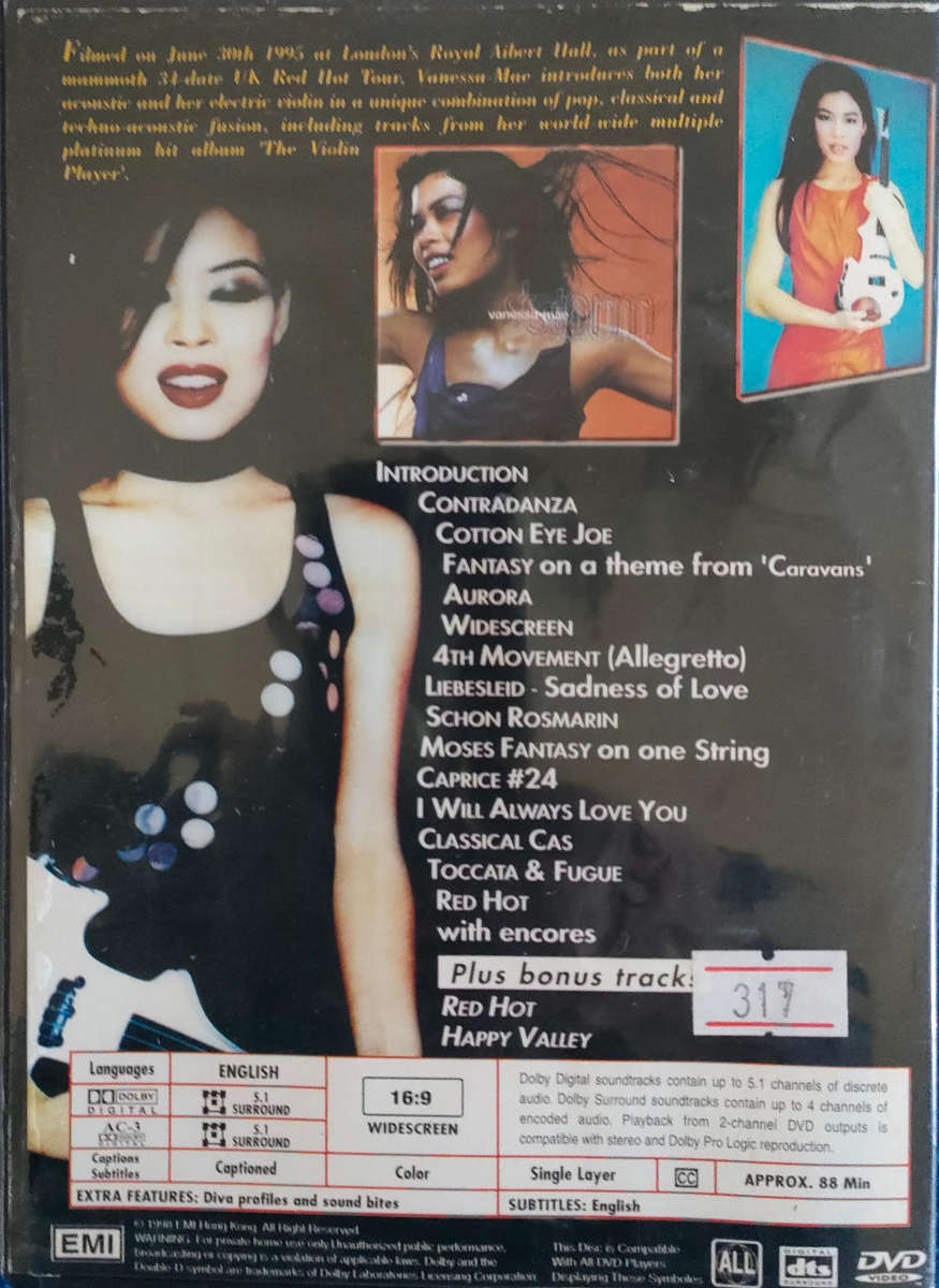 Vanessa Mae -The Red Hot Tour