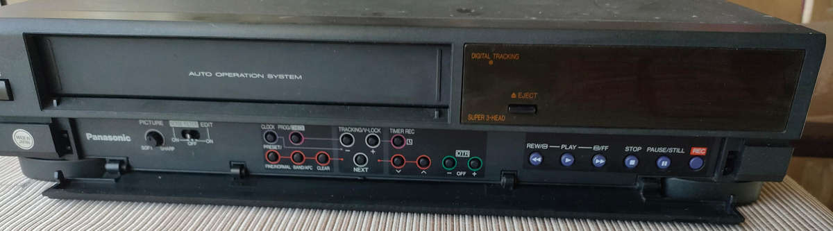 Panasonic Vhs Video Machine