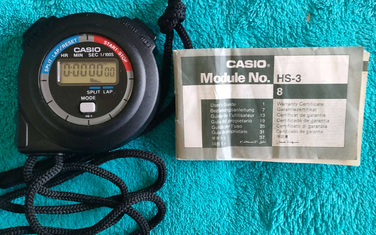 Casio Stopwatch - HS 3