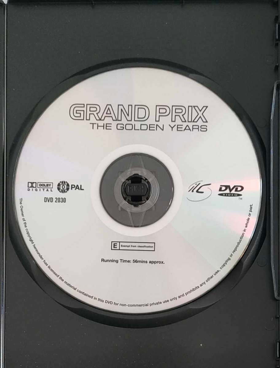 Grand Prix - The Golden Years DVD