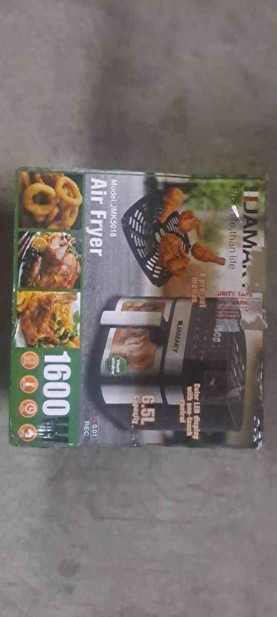 JAMAKY 1600W 6.5L Digital Air Fryer with Viewing Window