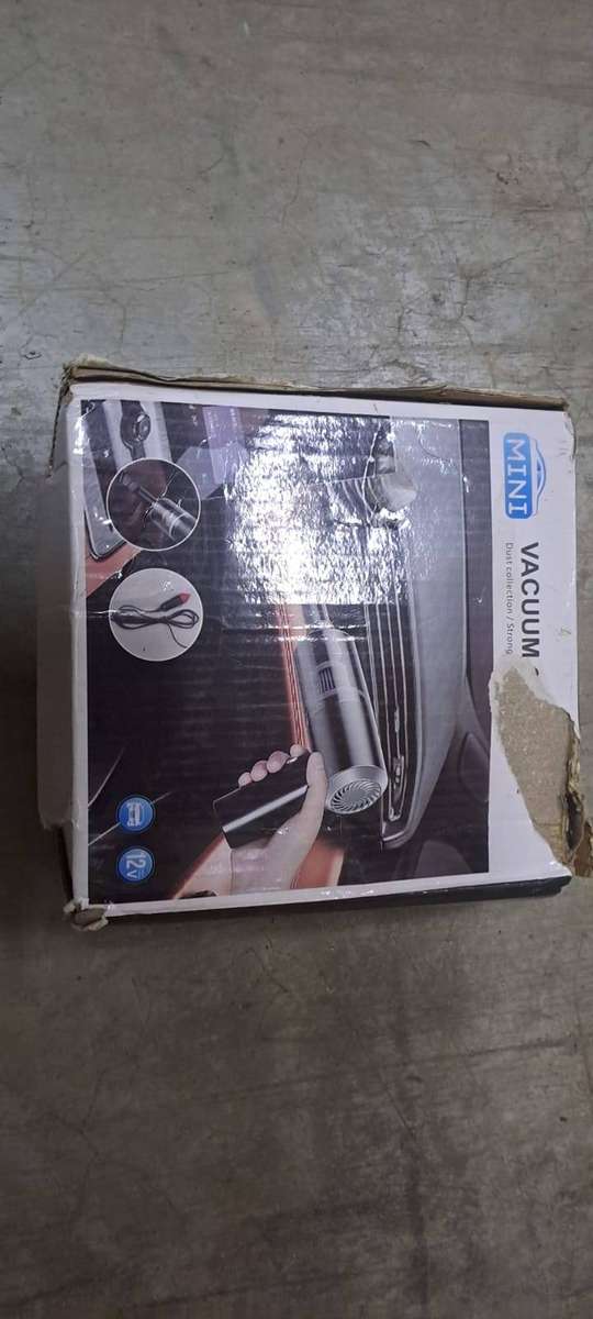 12V Mini Car Vacuum Cleaner  High Power Portable Dust Collector
