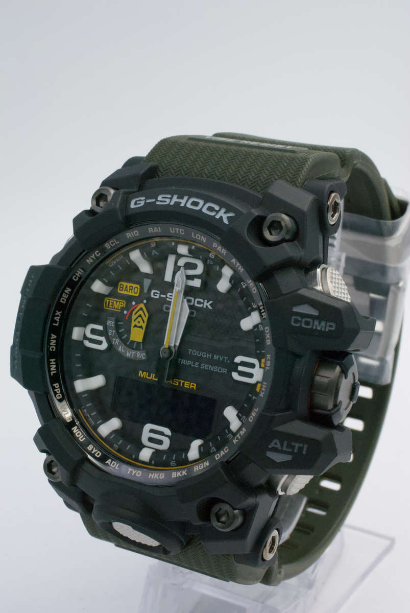 Casio Mens Mudmaster G-Shock Anadigital Watch (GWG-1000-1A3DR)