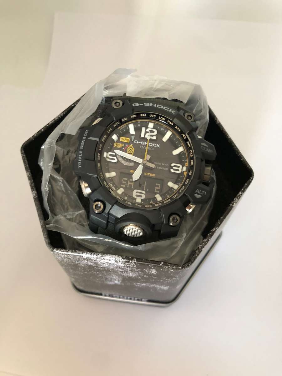 Casio Mens Mudmaster G-Shock Anadigital Watch (GWG-1000-1A3DR)