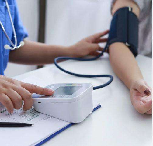 Portable Digital Blood Pressure Monitor  C-Type USB & Battery Operated | Upper Arm Cuff | Automatic