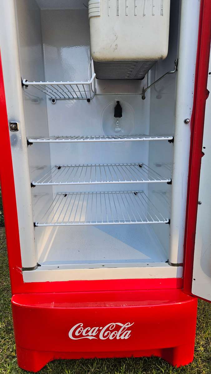 Vintage General Electric Coca Cola Fridge