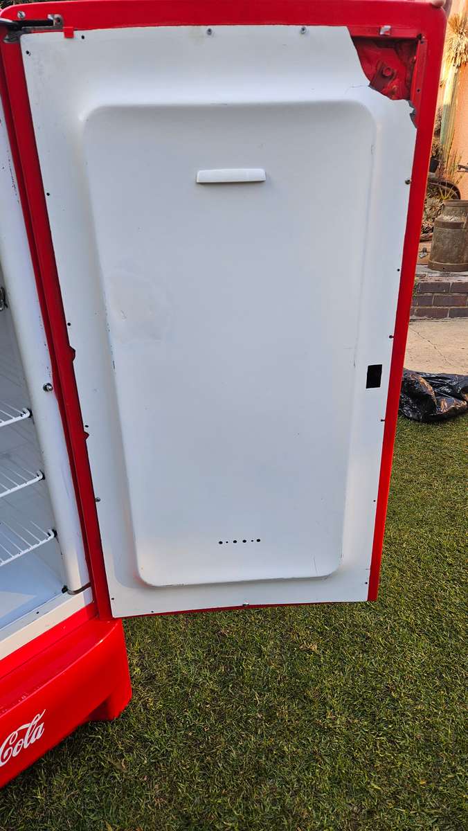 Vintage General Electric Coca Cola Fridge