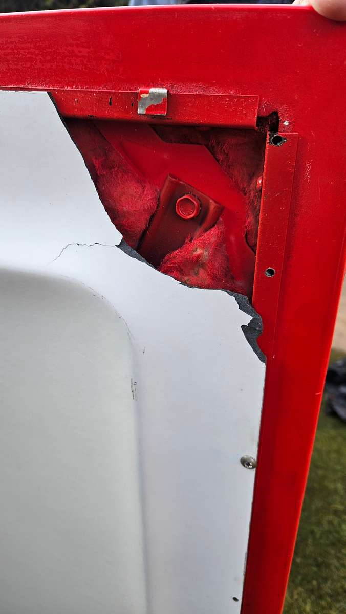 Vintage General Electric Coca Cola Fridge