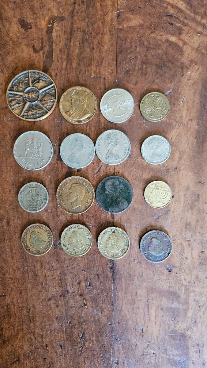 Variety of Tokens & Coins
