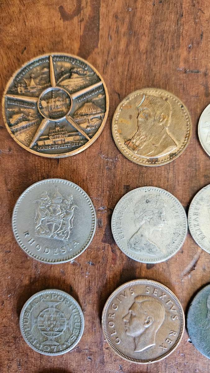 Variety of Tokens & Coins