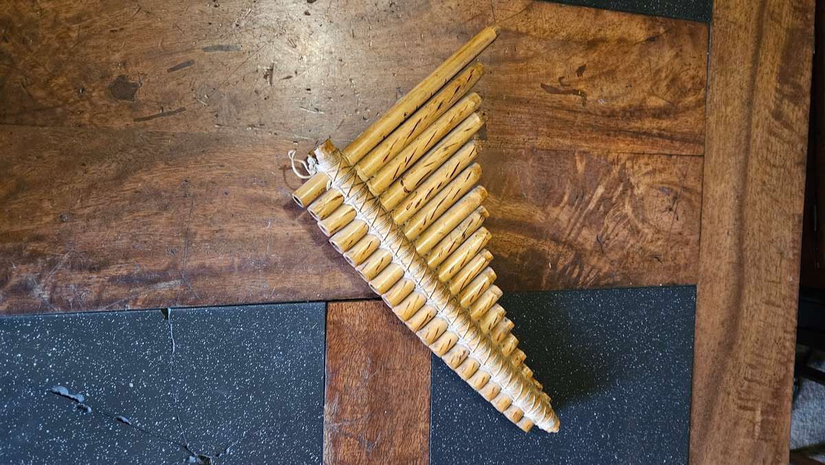 Hand Made Bamboo Pan Flute
