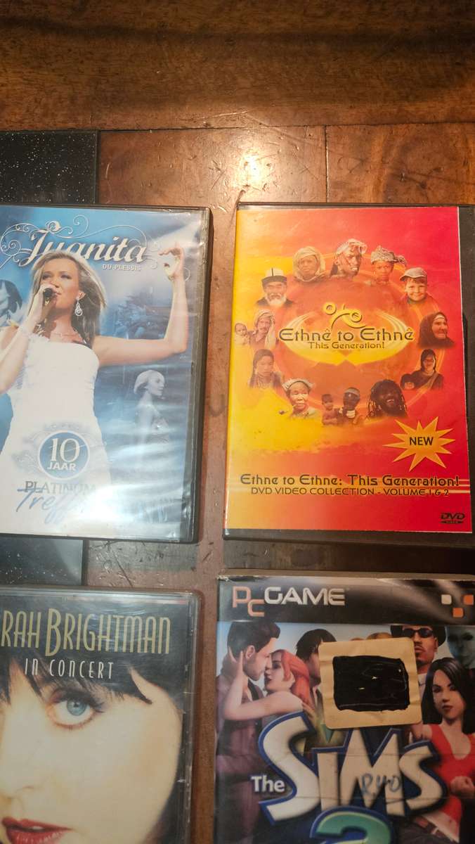 Variety of Old Games & DVDs