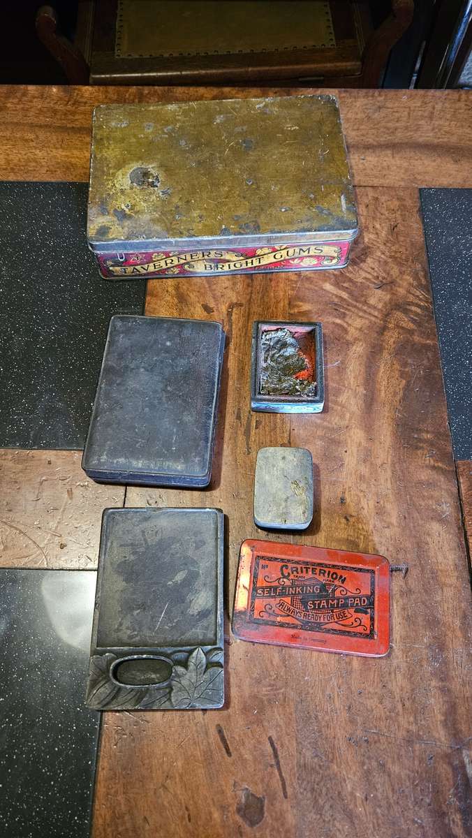 Antique Ink Stone Set