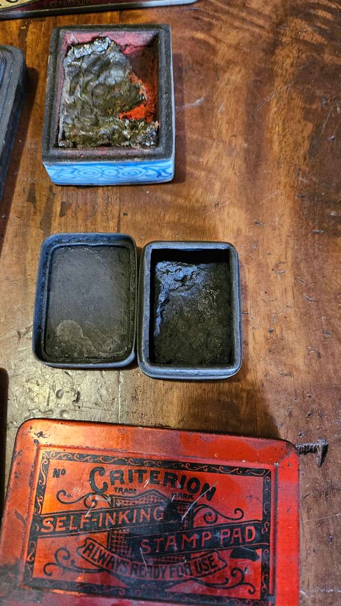 Antique Ink Stone Set