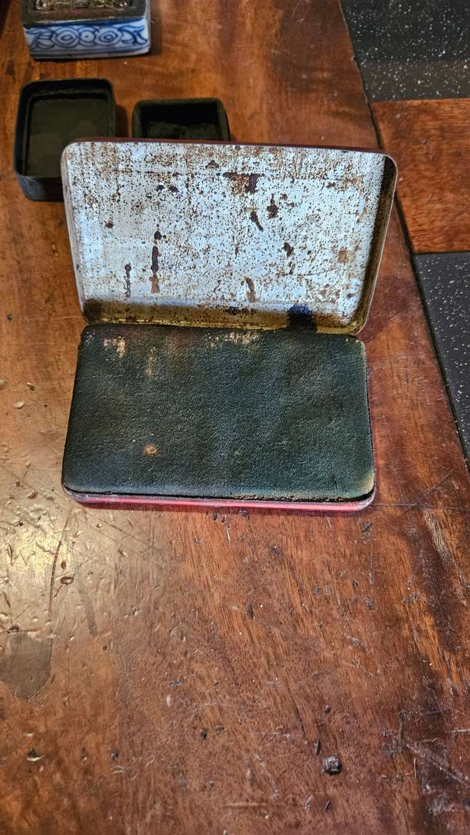 Antique Ink Stone Set