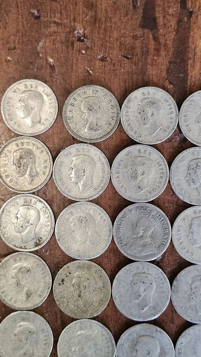 Silver 3 Pence Coin Lot