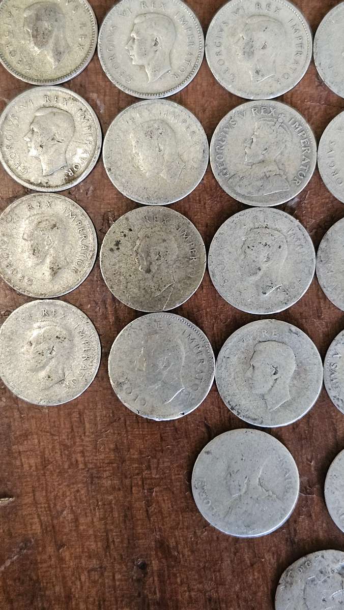 Silver 3 Pence Coin Lot