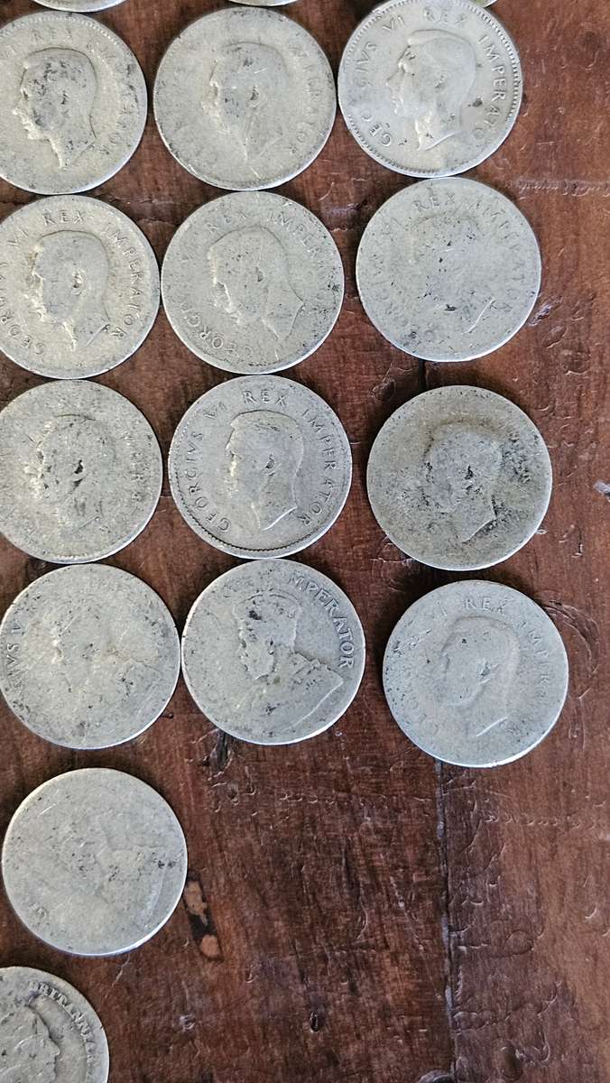 Silver 3 Pence Coin Lot