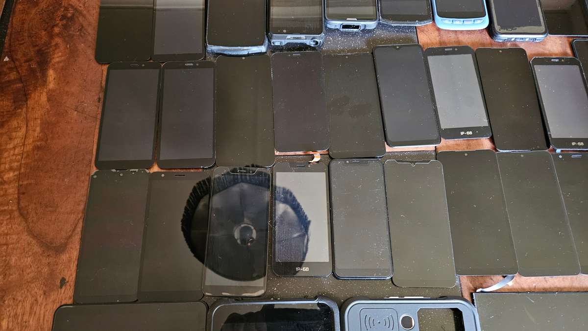 Cell Phone Screen Lot Plus More.