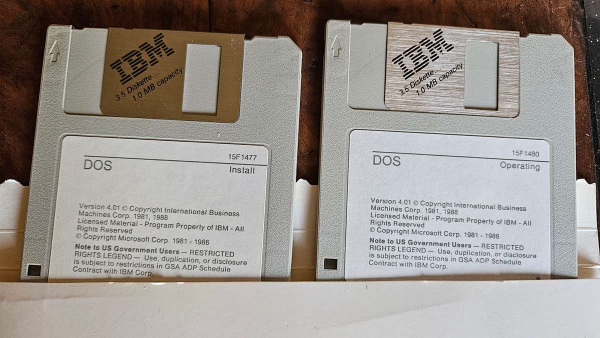 Vintage IBM Computer Accessories