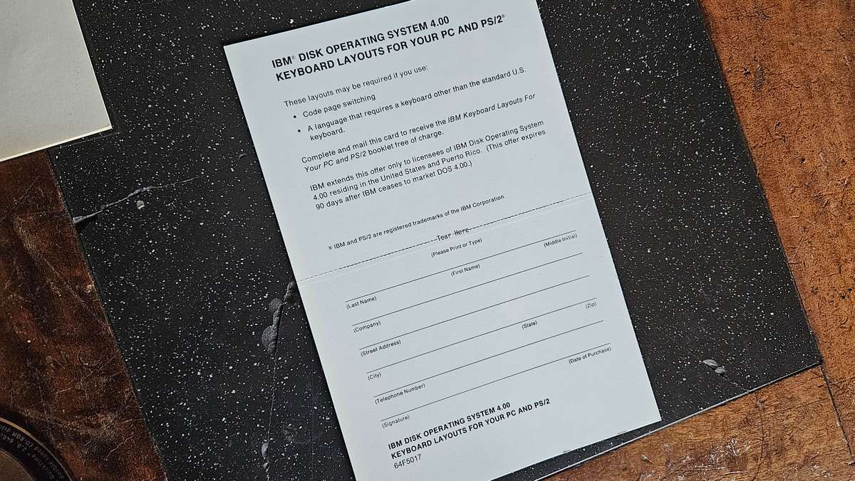 Vintage IBM Computer Accessories