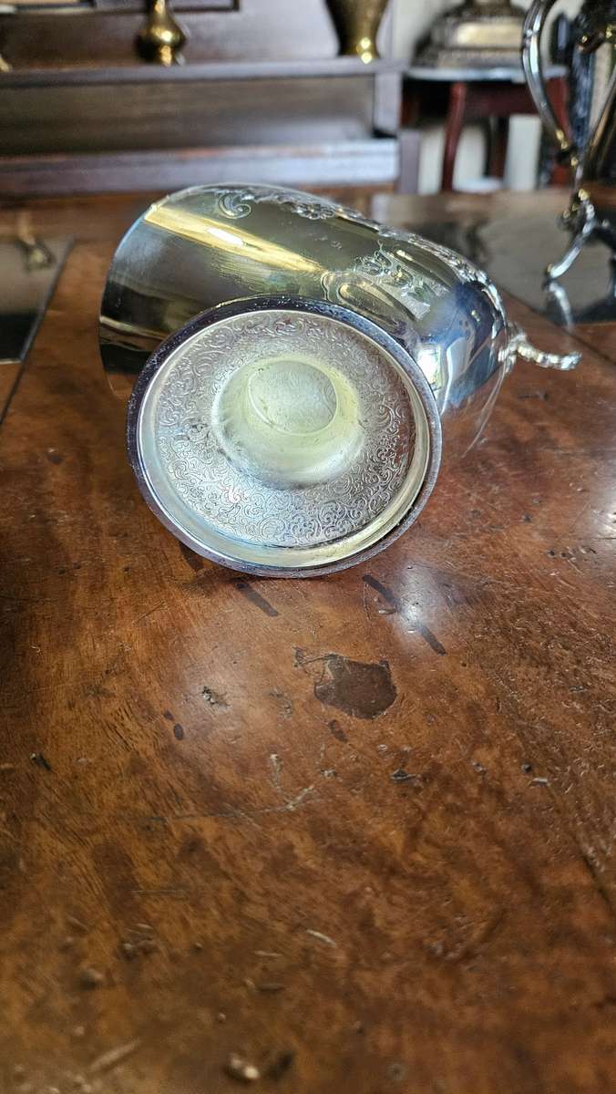 EPNS Ketlle, Sugar Bowl & Condiment Set