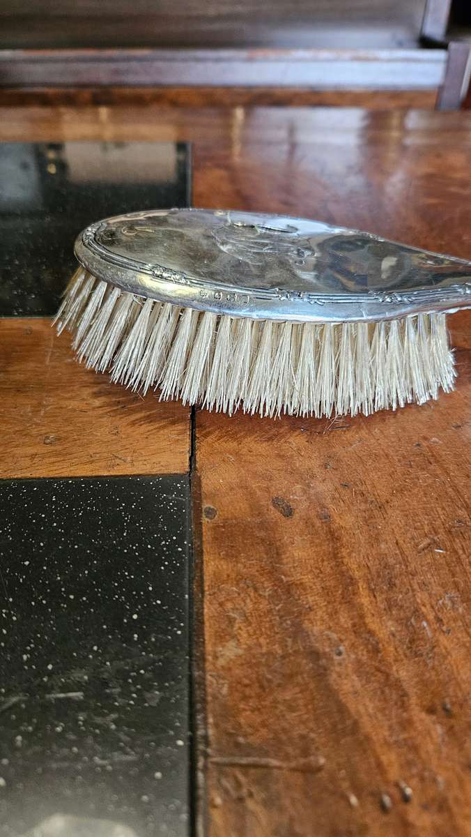 Silver Hair Brush